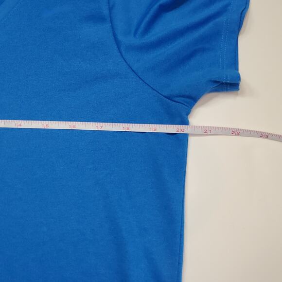 Nike Women's Dri-Fit V-Neck Size XL Blue - Picture 6 of 7